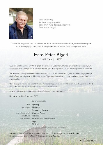 Hans-Peter Bilgeri